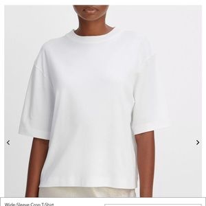 Vince Wide Sleeve Crop T-shirt